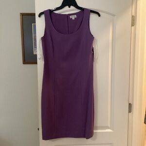 Tahari Purple Mini Dress